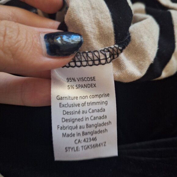 Vintage stripped bodycon dress - Picture 5 of 6